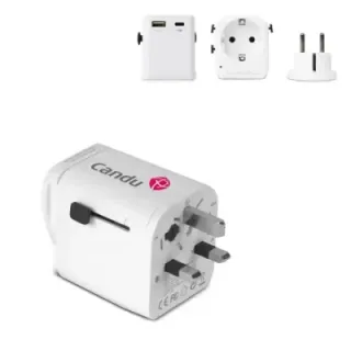 Universal travel adapter - LT91193 (gadzety reklamowe)